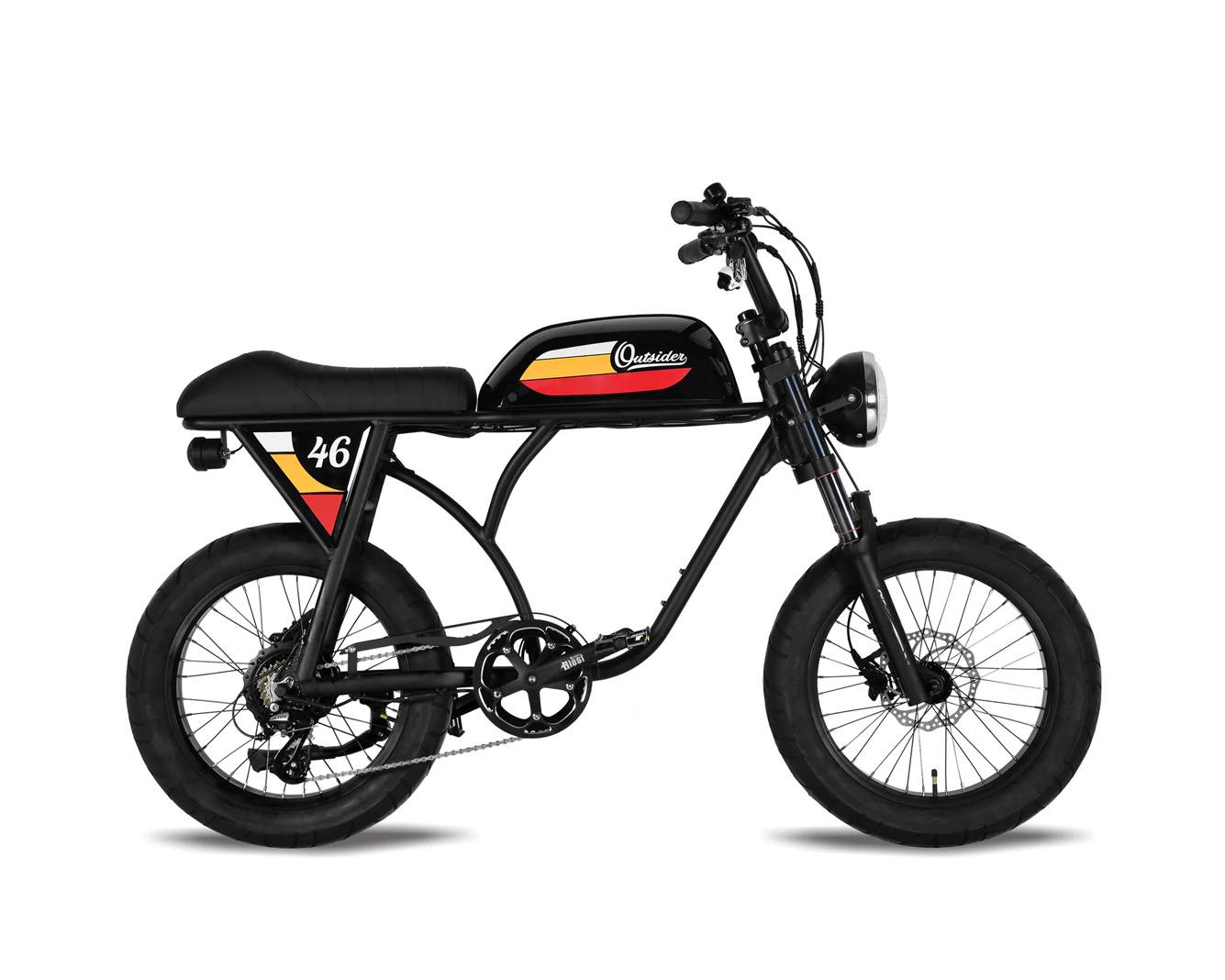 MC E-BIKE Outsider S Pro E-Bike BE|SW 20" 672Wh 80km Fatbike