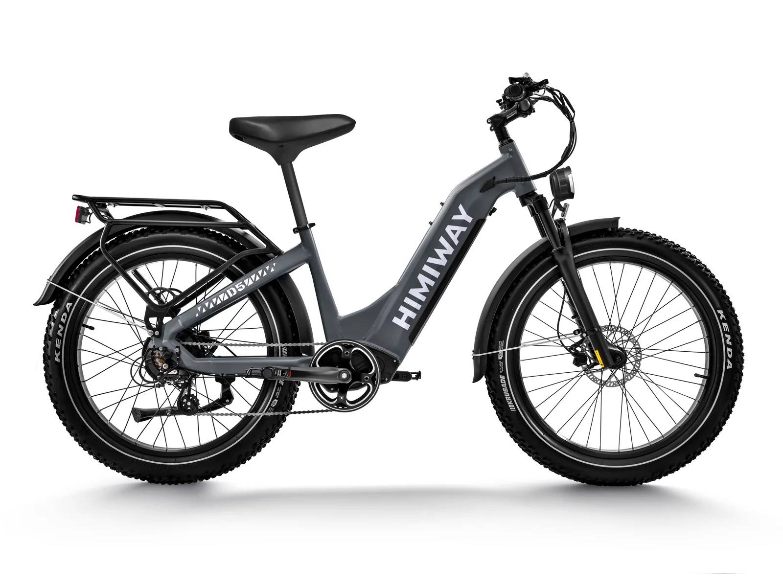 Himiway D5 Zebra Step-Thru E-Bike GR 26" 960Wh 128km Trekkingbike